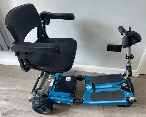 Blue luggie elite plus folding - blue,