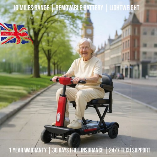 Folding mobility scooter with - scooter,