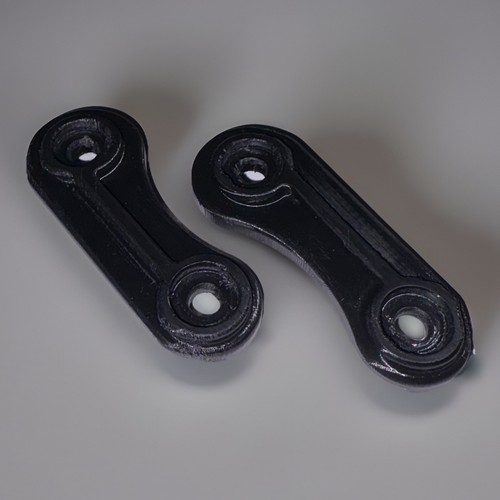 Pair front trolley wheel - pair,